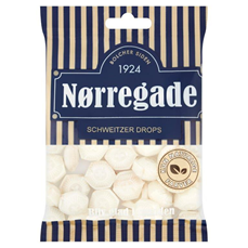 Nørregade Schweizer Drops 125 gram