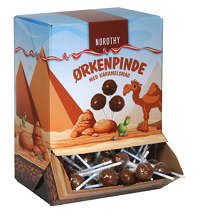 Ørkenpinde ( 90 stk. ), med karamelsmag