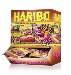 Miniposer Haribo - 100 stk. Labre Larver