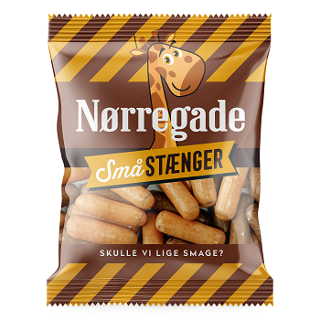 Nørregade Miniposer - 100 stk. Små Stænger