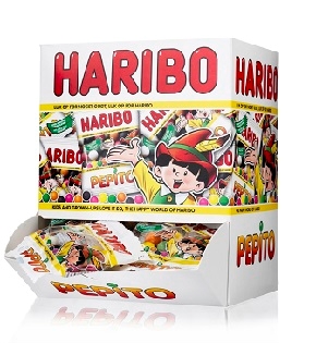 Miniposer Haribo 100 stk. Pepito