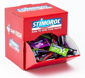 Stimerol dispenser, 170 x 2 stk tyggegummi